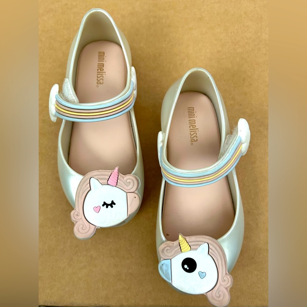 Mini Mellisa shoes with unicorn